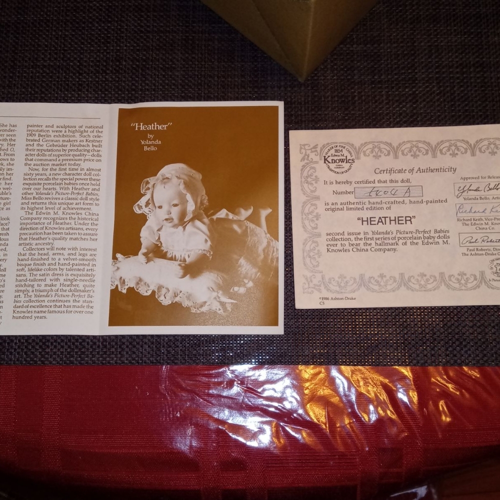 Heather doll by Edwin M. Knowles